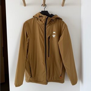 Montec Toasty Puffer Jacket, Men’s Small, Sand/Tan